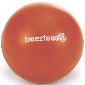 Игрушка (Beeztees) 625900 Мяч, оранжевый, литая резина, 4,5см д/собак