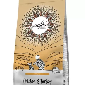 Сухой корм CRAFTIA NATURA для взр. собак миниатюрных и мелких пород из курицы и индейки 2 кг (6)