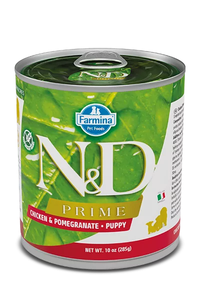 484 36 nd prime canine 285g chicken puppy