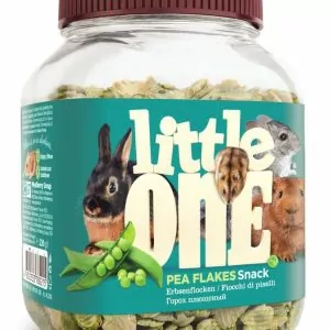 Little One Плющенный горох лакомство д/всех видов грызунов 230г