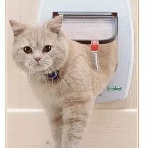 ДВЕРЬ Ferplast Swing 3 Д/КОШКИ 22,5*25,2СМ 72102012 КОРИЧНЕВАЯ