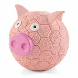 Игрушка (Triol) "Свинка-мяч" из латекса д/собак, d-85мм.