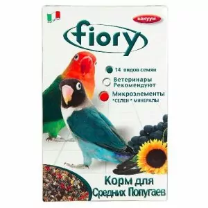 FIORY корм для средних попугаев Parrocchetti African 800 г (8)