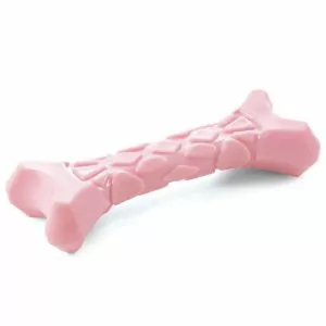 Игрушка (Triol) PUPPY "Косточка" д/щенков, термопласт. резина, розовая,105мм