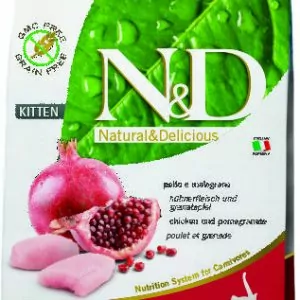 Фармина Н&Д Кэт с курицей и гранатом для котят 0,3 кг