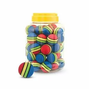 Игрушка (Triol) Мячик полосатый ассорти d35мм д/кошек