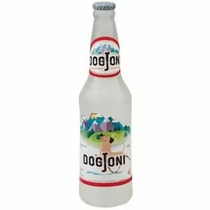 12101155 ТРИОЛ Игрушка д/собак из винила "Бутылка - DogJoni" 240мм