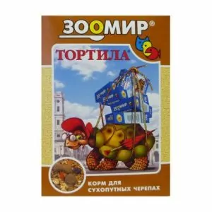 Зоомир "Тортила" 0.170кг корм д/сухопутных черепах