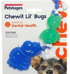 Petstages игрушка для собак Mini "ОРКА жуки" 15 см, пара (24)