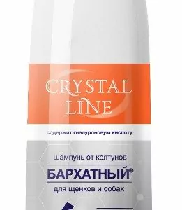 ШАМПУНЬ БАРХАТНЫЙ Crystal Line ОТ КОЛТУНОВ 200МЛ Д/СОБАК ЩЕНКОВ 669