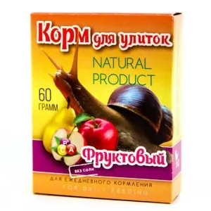 КОРМ ЭЛЬФ Д/УЛИТОК ФРУКТОВЫЙ 60Г