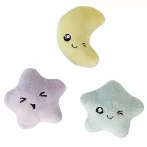 Игрушка Petstages для кошек "Звездочки и луна", 3 шт в комплекте (24)