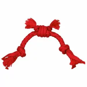 Playology сенсорный канат для щенков PUPPY SENSORY ROPE с ароматом говядины, красный (36)