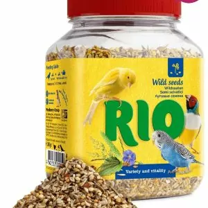 Лакомство RIO Семена луговых трав. Лакомство для всех видов птиц, 240 г
