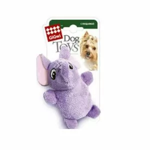 75013 Игрушка для собак Слон с пищалкой 9см, серия PLUSH FRIENDZ