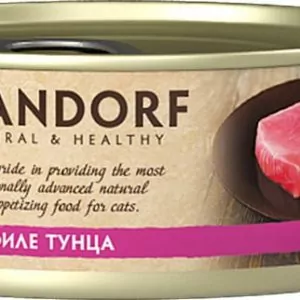 GRANDORF консерва с Филе тунца для кошек всех возрастов 70 гр.