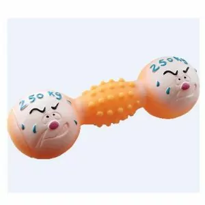 Игрушка (Зооник) "Гантель 250кг", 19,5см