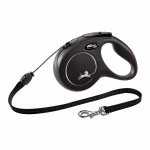 РУЛЕТКА FLEXI NEW CLASSIC M 5М ДО 20КГ ТРОС ЧЕРНЫЙ 40201
