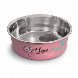 Миска (Triol-Disney) металл на резинке "Marie & Milk" 0,250мл