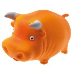 Игрушка (ZooOne) латекс L-416 "Бычок" 9 см