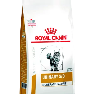 Royal Canin Urinary S/O Moderate Calorie диета для кошек после кастрации/стерилизации или при предрасположенности к избыточному весу при лечении мочекаменной болезни (быстрое растворение струвитов) 0,4 кг