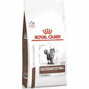 Royal Canin Gastro Intestinal Hairball Control диетический корм для взрослых кошек при нарушениях пищеварения, вызванного наличием волосяных комочков 2 кг