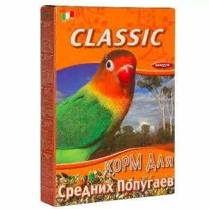 FIORY корм для средних попугаев Classic 400 г