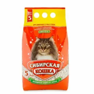 СИБИРСКАЯ КОШКА наполн. 5 л ЭКСТРА для длиннош. (впитывающий)