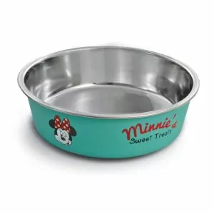 Миска (Triol-Disney) металл на резинке "Minnie & Treats" 0,450мл