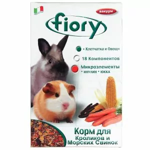 FIORY корм для морских свинок и кроликов Conigli e cavie  850 г (8)