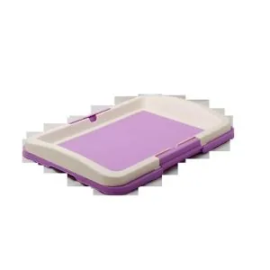 Туалет (V.I.Pet) P102-06 (48*35*6) д/собак, фиолетовый