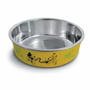 Миска (Triol-Disney) металл на резинке "Mickey & Pluto" 0,450мл