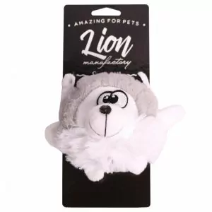 Игрушка для собак Lion Волчонок-колобок LMG-D0054-B 12 см