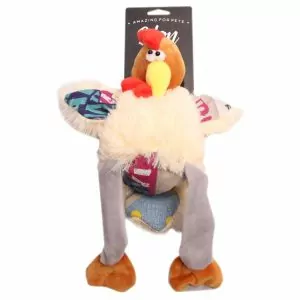Игрушка для собак Lion Петух Петька мягкая LMG-D0081-B 41 см с хрустящим звуком