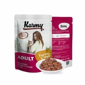 Karmy Adult Курица в соусе 80г