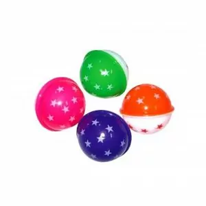 ИГРУШКА МЯЧ ЯРКИЕ ЗВЕЗДЫ gl20-15 4СМ (1*4) ПЛАСТИК 361383