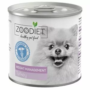 Четвероногий Гурман Zoodiet Weight Management Turkey/Индейка для собак (контроль веса), 240 г