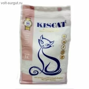 НАПОЛНИТЕЛЬ KISCAT 3Л Premium White ПОЛИГЕЛЕВЫЙ