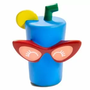 Игрушка MINI DOGS для собак мелких пород из винила "Коктейль", 85мм, Triol