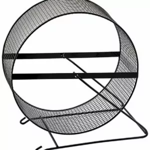 ИГРУШКА Д/ГРЫЗУНОВ RP31518 КОЛЕСО Д=140 МЕТАЛЛИЧЕСКОЕ ЧЕРНОЕ СЕТКА