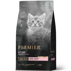 Premier Cat Turkey KITTEN (Свежая индейка для котят) 400 г