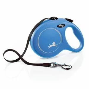 РУЛЕТКА FLEXI NEW Сlassic L 8М ДО 50КГ РЕМЕНЬ СИНИЙ 47302F/62302