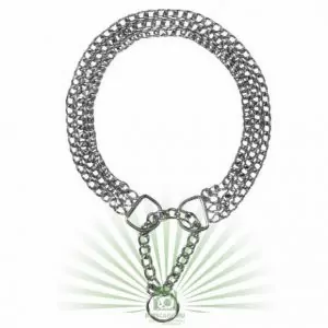 ЦЕПЬ ТРИКСИ ТРОЙНАЯ С ЦУГОМ 45СМ*2,5ММ 2265