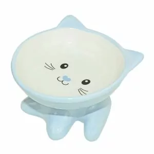 Миска керамическая "Кошка на ножках" (0,2 л.) (10702070/100919/0183290, КИТАЙ )