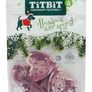 TiTBiT 0,07кг мягкие снеки с кроликом и черникой (Новогодняя коллекция)