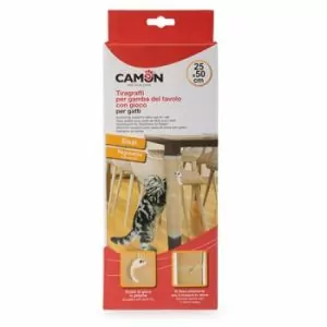 041 Камон Игрушка Когтеточка - коврик из сизаля для ножки стола, с игрушкой, 50х25 см
