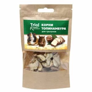Лакомство хрустящие палочки для грызунов с морковью, 30г, Тriol Standard