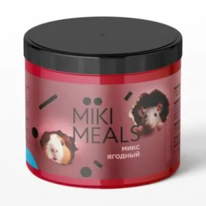Микимилс (Mikimeals) 0,15кг Ягодный микс для грызунов, банка (565022)